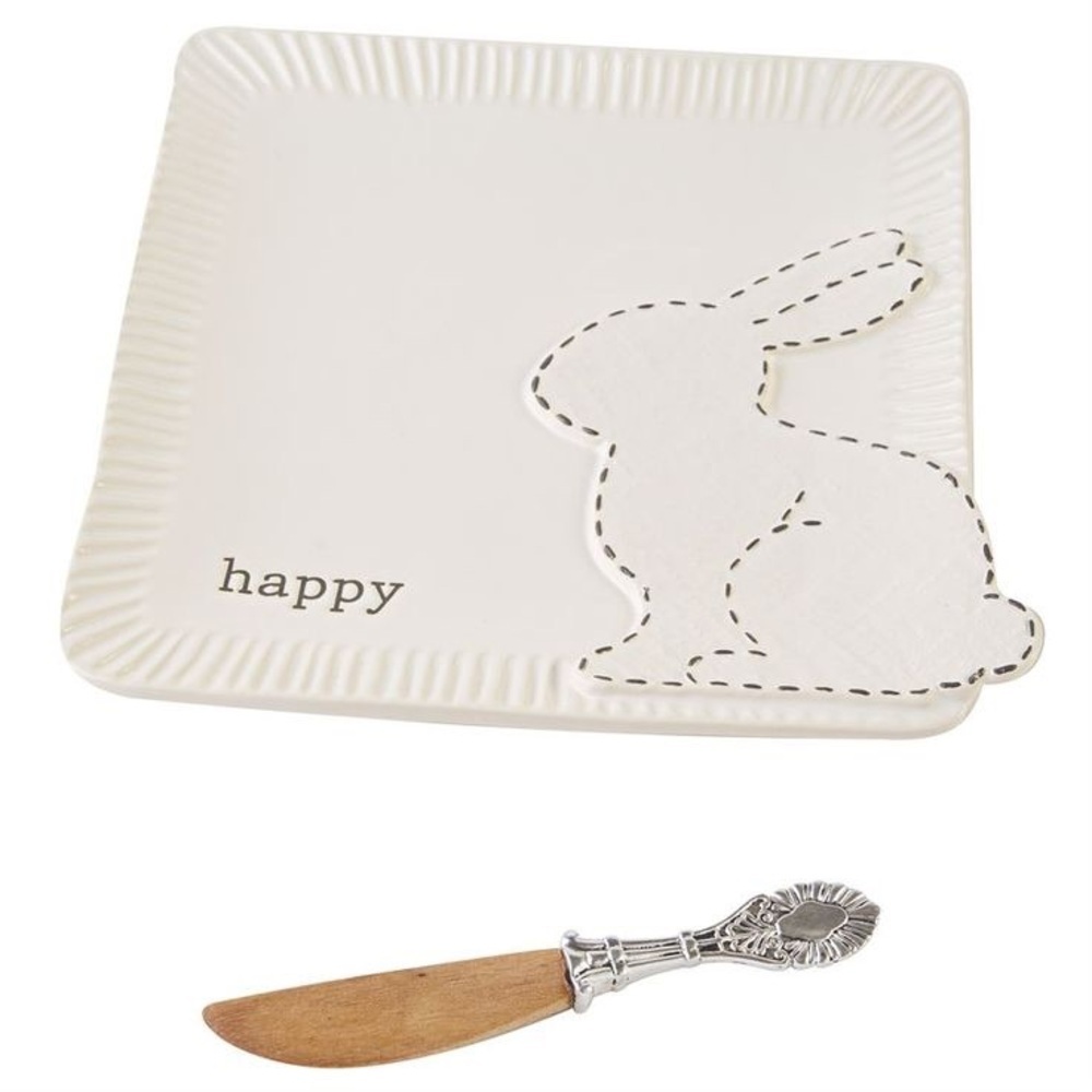 MUD PIE easter plate - Picture 1 of 3